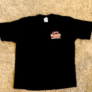 Vintage 96-97 GI apparel life is full of important choices shirt size XL